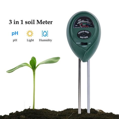 using 3in1 plant flowers soil tester moisture light ph meter|3 in 1 ph meters.